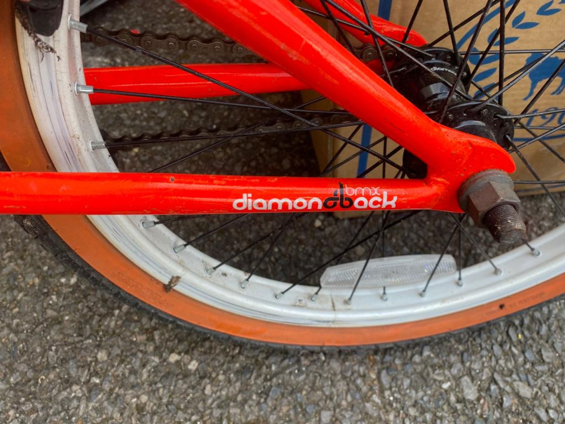 1 x Diamond Back Children's BMX Bike in Red - Image 4 of 4