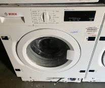 1 x Bosch Integrated Washing Machine - Model WIW 283069B