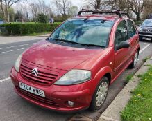 2004 Citroen C3 SX Auto - CL444 - NO VAT ON THE HAMMER - Location: Altrincham WA14 70,494 Miles. MOT