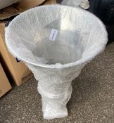 1 x Large Aluminium Vase - Dimensions (mm): 500x700