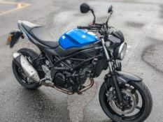 2016 Suzuki SV650 AL7 - CL734 - NO VAT ON THE HAMMER - Location: Altrincham WA14 12213 Miles. 1