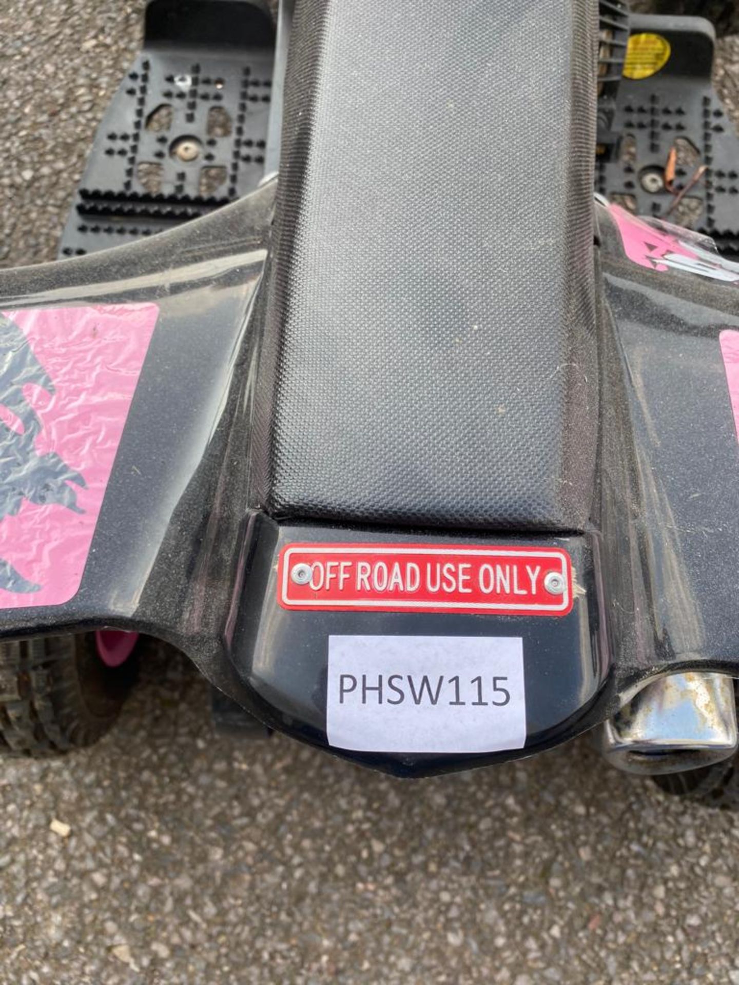 1 x Mini Quad Bike With Petrol Engine - Pink Colour - Image 2 of 4