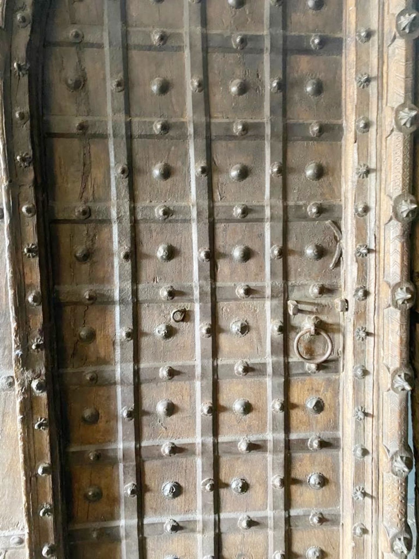 1 x Pair of Medieval Style Church Doors - Solid Oak With Ironwork - Image 3 of 7