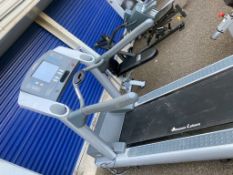 1 x Life Fitness T9E Light Commercial Treadmill Running Machine With Media Connections.