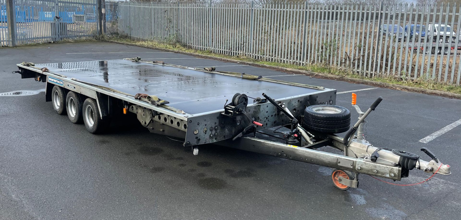 September 2021 Woodford Flatbed Trailer - Image 10 of 11