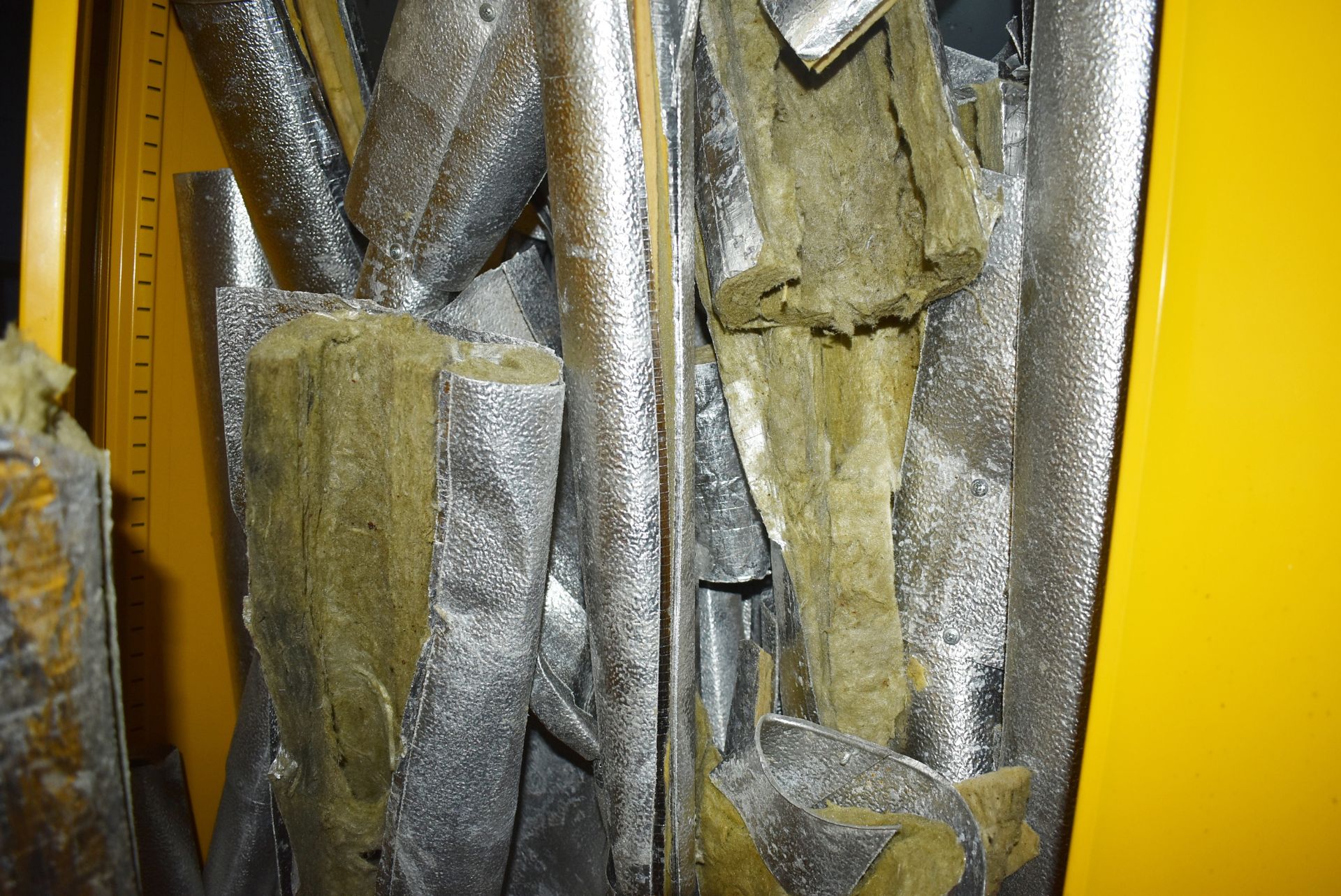 Large Quantity of Thermal Pipe Covering Contents of Two Upright Cabinets - Cabinets Not Included - - Image 4 of 10