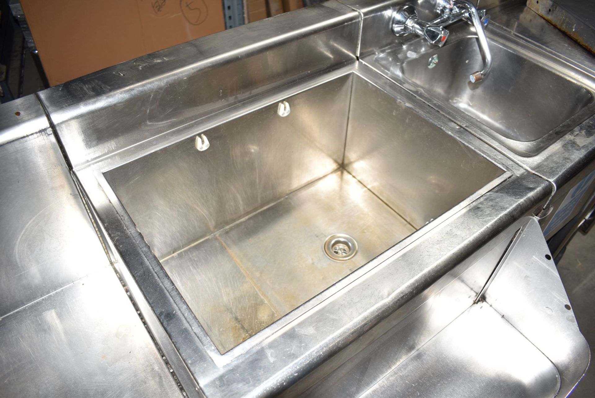 1 x IMC Bartender Modular Stainless Steel Backbar Unit - Hand Wash, Sink Units, Ice Well & Prep Area - Image 3 of 32