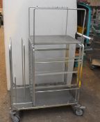 1 x Mobile Picker / Packer Trolly - Overall Size H105 x W100 x D60 cms - CL011 - Ref GC512 WH5 -