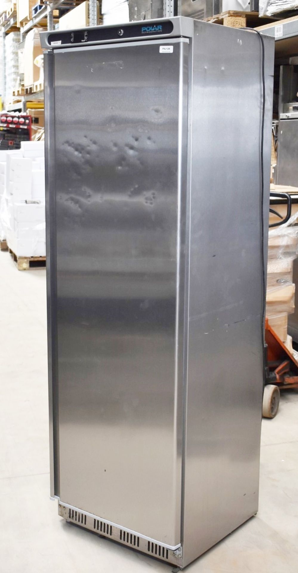 1 x Polar CD082 Upright Refrigerator With Stainless Steel Exterior - Dimensions: H185 x W60 x D60 cm - Image 3 of 12