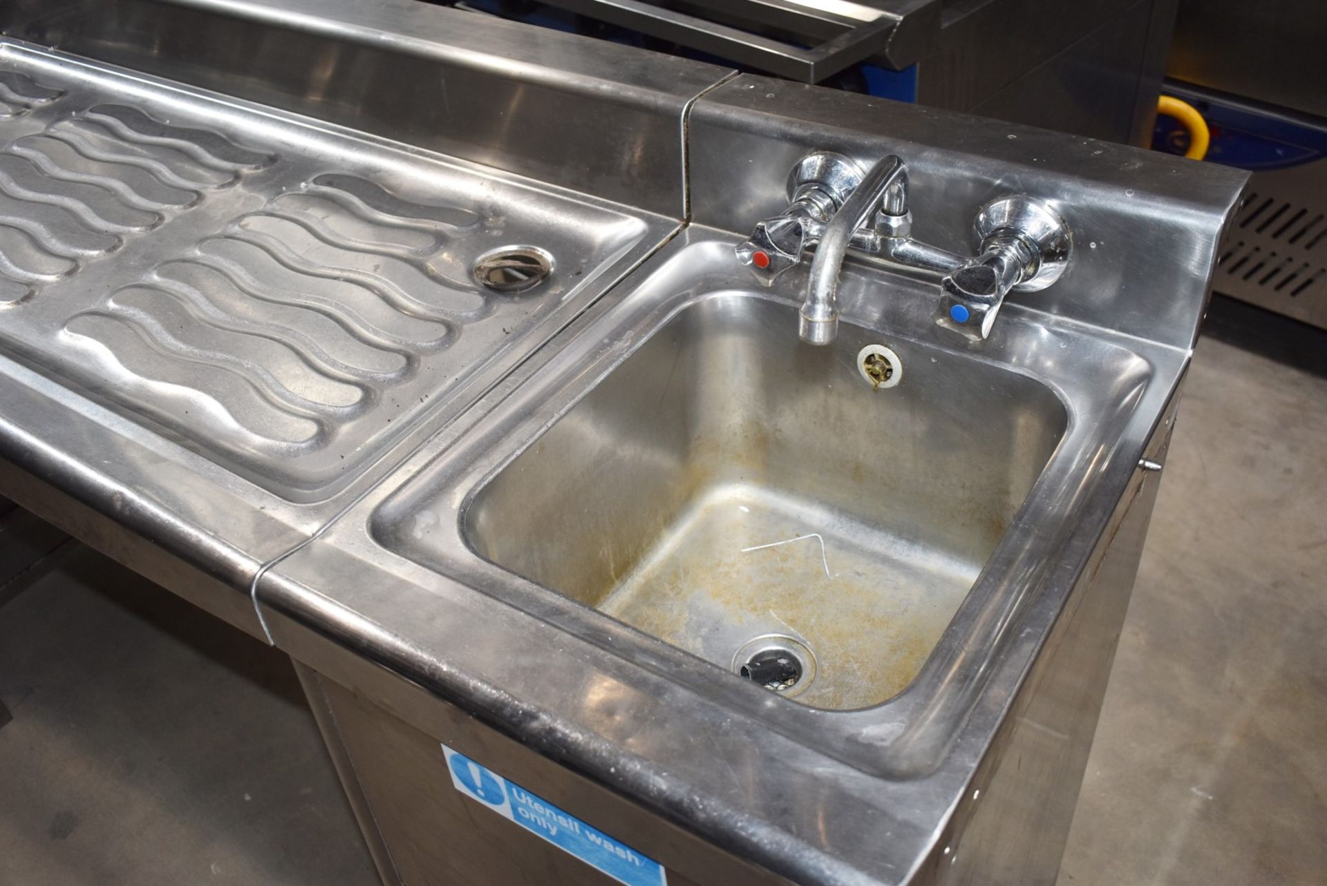 1 x IMC Bartender Modular Stainless Steel Backbar Unit - Hand Wash, Sink Units, Ice Well & Prep Area - Image 5 of 32