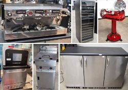 Commercial Catering Auction - Various Lots From Sushi Bar, Steakhouse, Supermarkets & More - Griddles, Fryers, Refrigeration, Coffee Machines