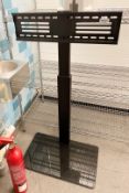 1 x Floor Standing TV Mount Stand - Ideal For Menu Screens