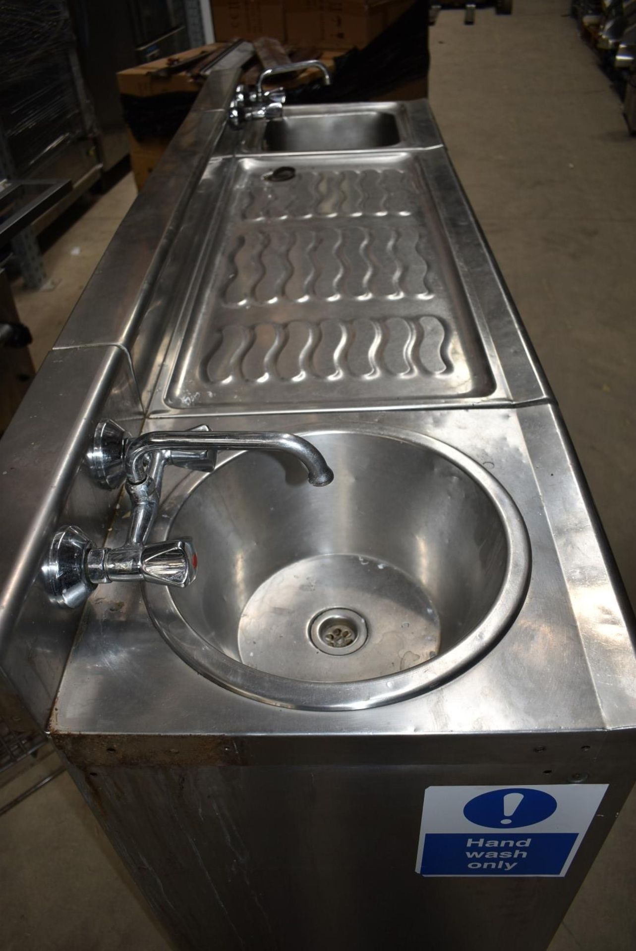 1 x IMC Bartender Modular Stainless Steel Backbar Unit - Hand Wash, Sink Units, Ice Well & Prep Area - Image 31 of 32