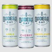 360 x Cans of Bodega Bay Hard Seltzer 250ml Alcoholic Sparkling Water Drinks - Various Flavours