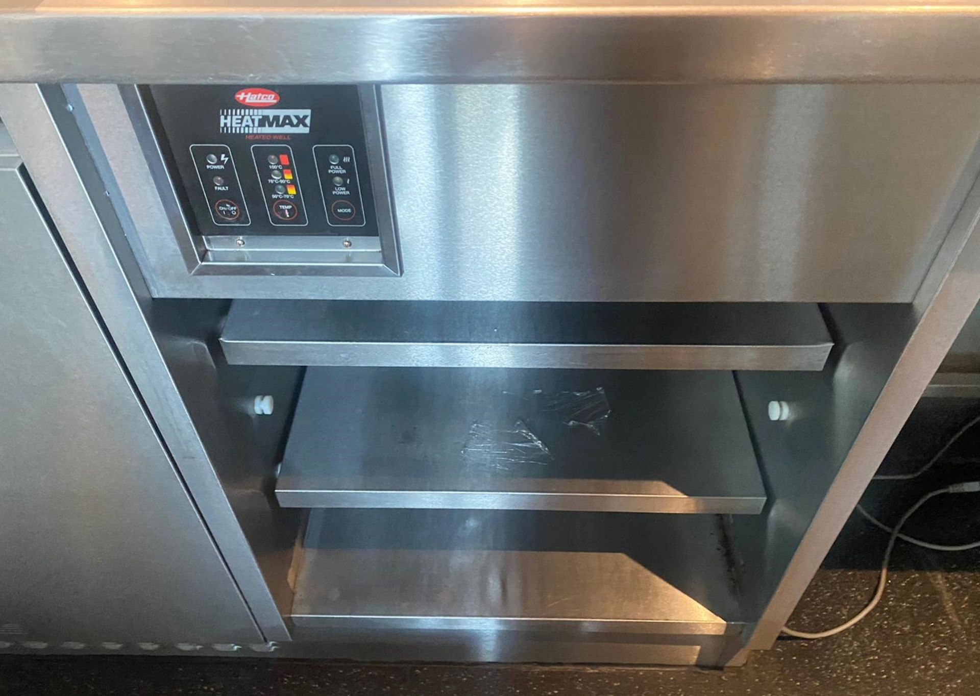 1 x Stainless Steel Food Prep Area With Hatco Plate Warmer and Drinking Water Dispenser - Image 3 of 4