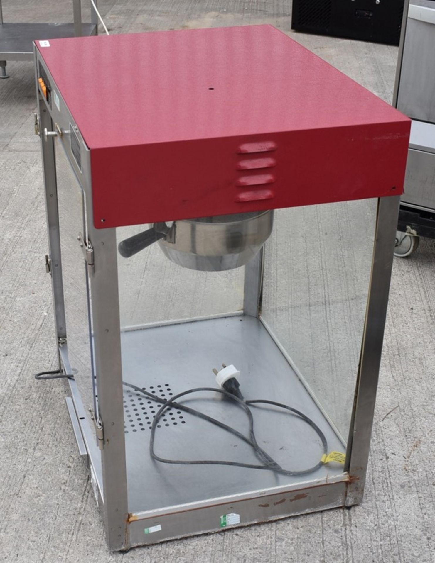 1 x Commercial Pop Corn Machine - Dimensions: H80 x W71 x D50 cms - Image 4 of 11