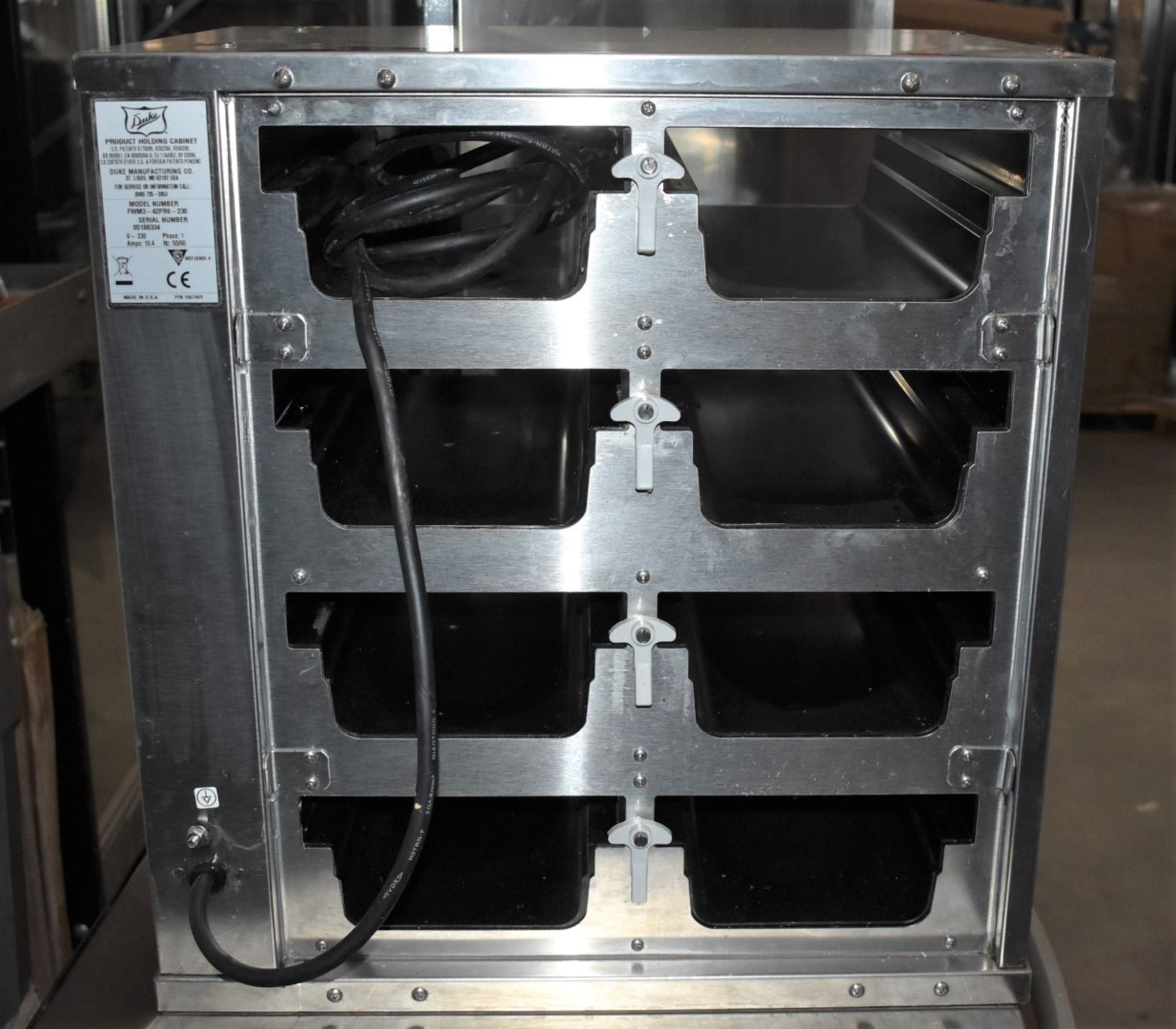 1 x Duke FWM Food Warming Holding Cabinet With HeatSinnk Technology - Model FWM3-42PR6-230 - Image 2 of 11