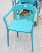 6 x Matching Metal Outdoor or Indoo Chairs - CL740 - Ref: HON135 - Recently Removed From Mexican