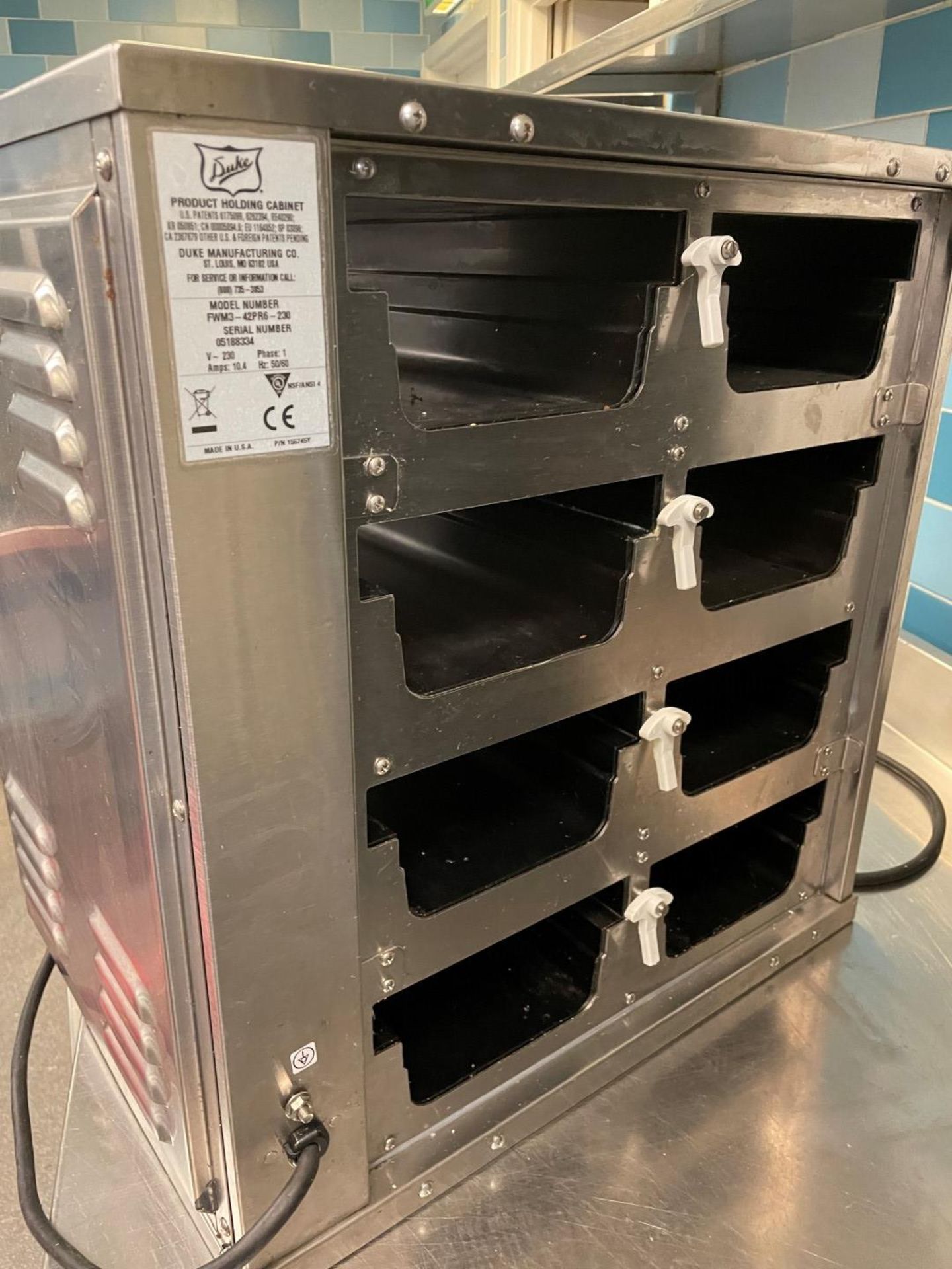 1 x Duke FWM Food Warming Holding Cabinet With HeatSinnk Technology - Model FWM3-42PR6-230 - Image 6 of 11