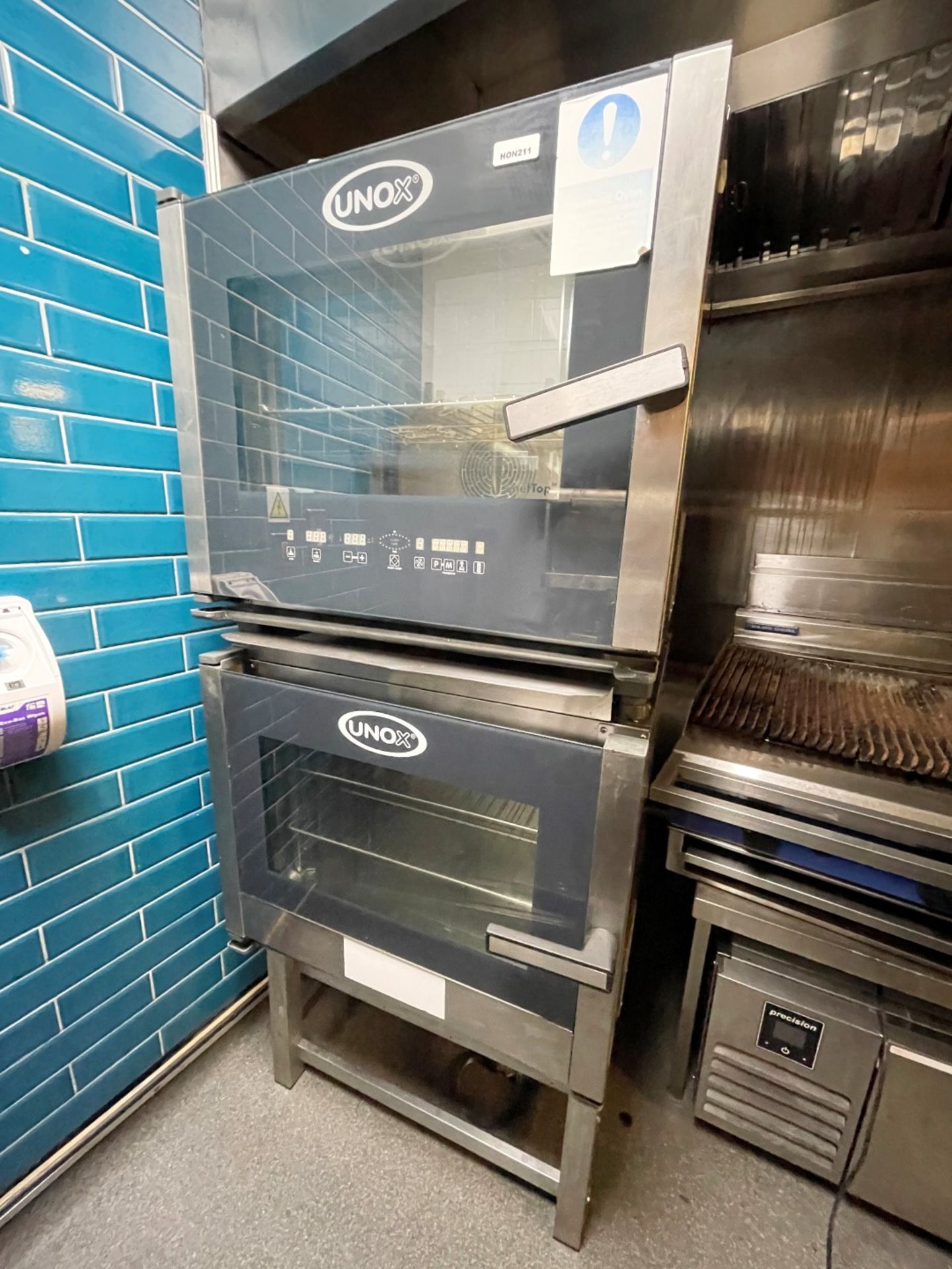 1 x Unox ChefTop XVL385 Commercial 3 Phase Double Oven For Slow Cooking Meats, Proving Dough & More - Image 2 of 26