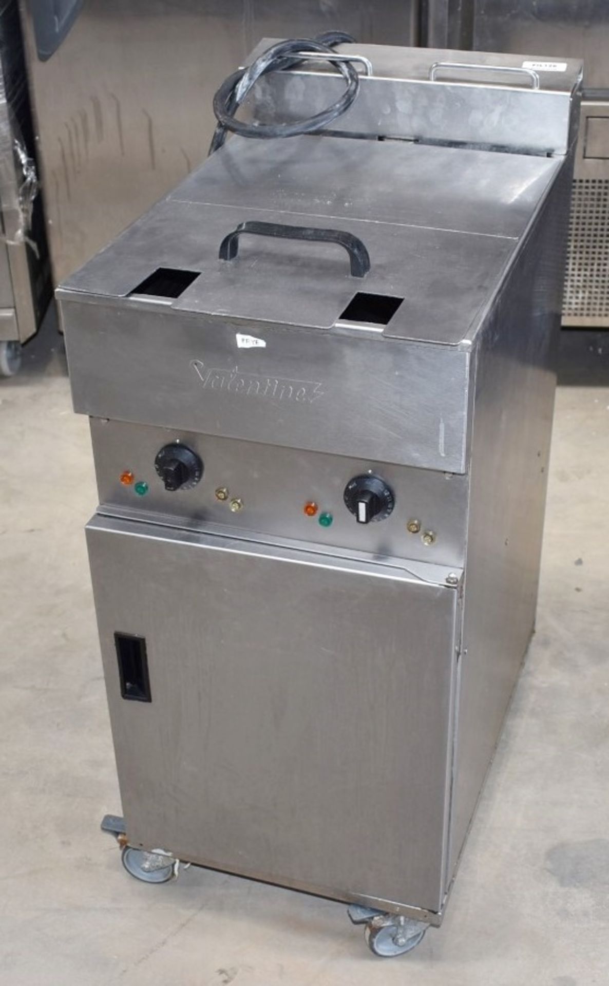 1 x Valentine Evo Twin Tank Electric 3 Phase Fryer - Model: V2200 - RRP £4,300! - Image 2 of 11