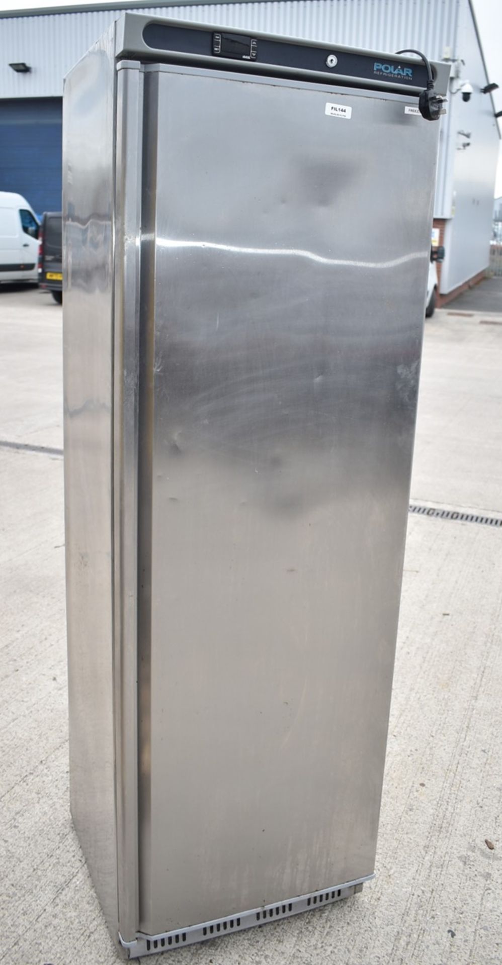 1 x Polar CD083 Upright Freezer With Stainless Steel Exterior - Dimensions: H185 x W60 x D60 cms - Image 2 of 11