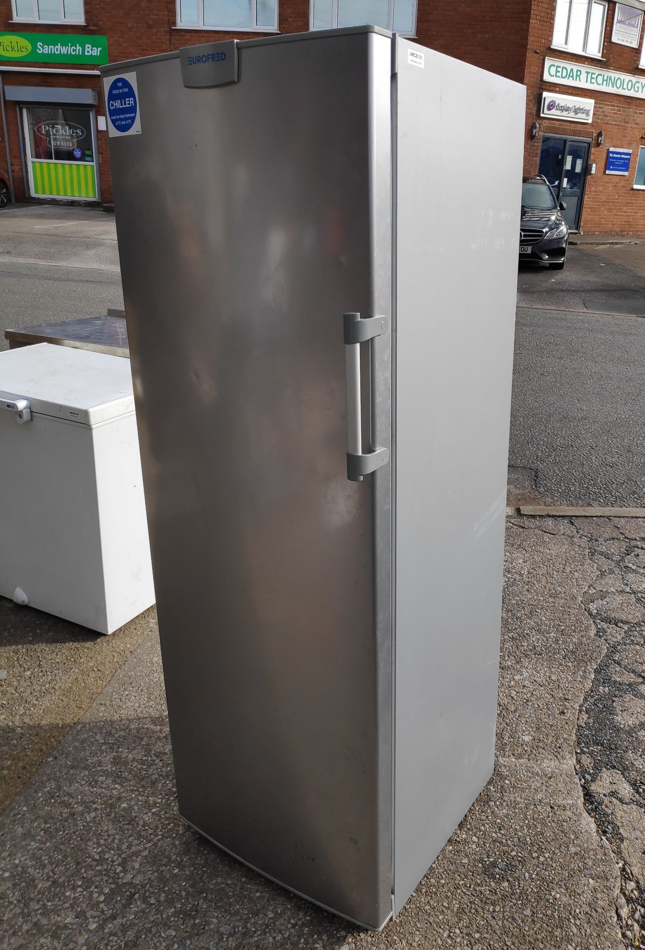 1 x Eurofred 340l Upright Refrigerator - Model MC350A+S - JMCS101 - CL723 - Location: Altrincham - Image 2 of 11