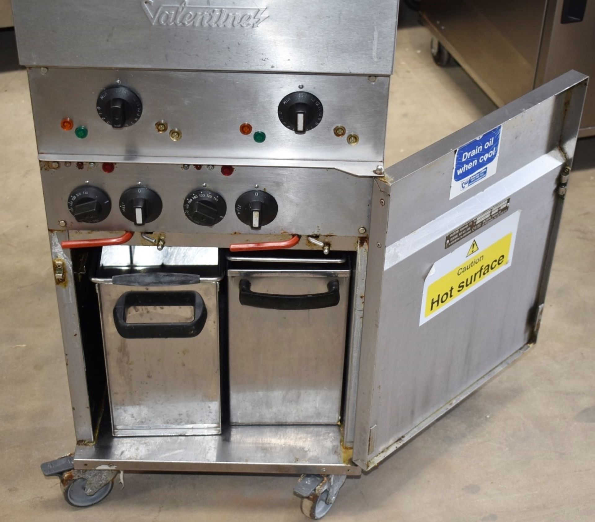 1 x Valentine Evo Twin Tank Electric 3 Phase Fryer - Model: V2200 - RRP £4,300! - Image 6 of 11