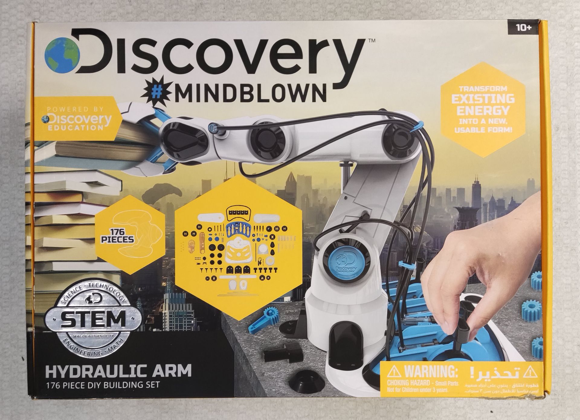 1 x Discovery Mindblown STEM Hydraulic Arm Building Set - New/Boxed - Image 2 of 7