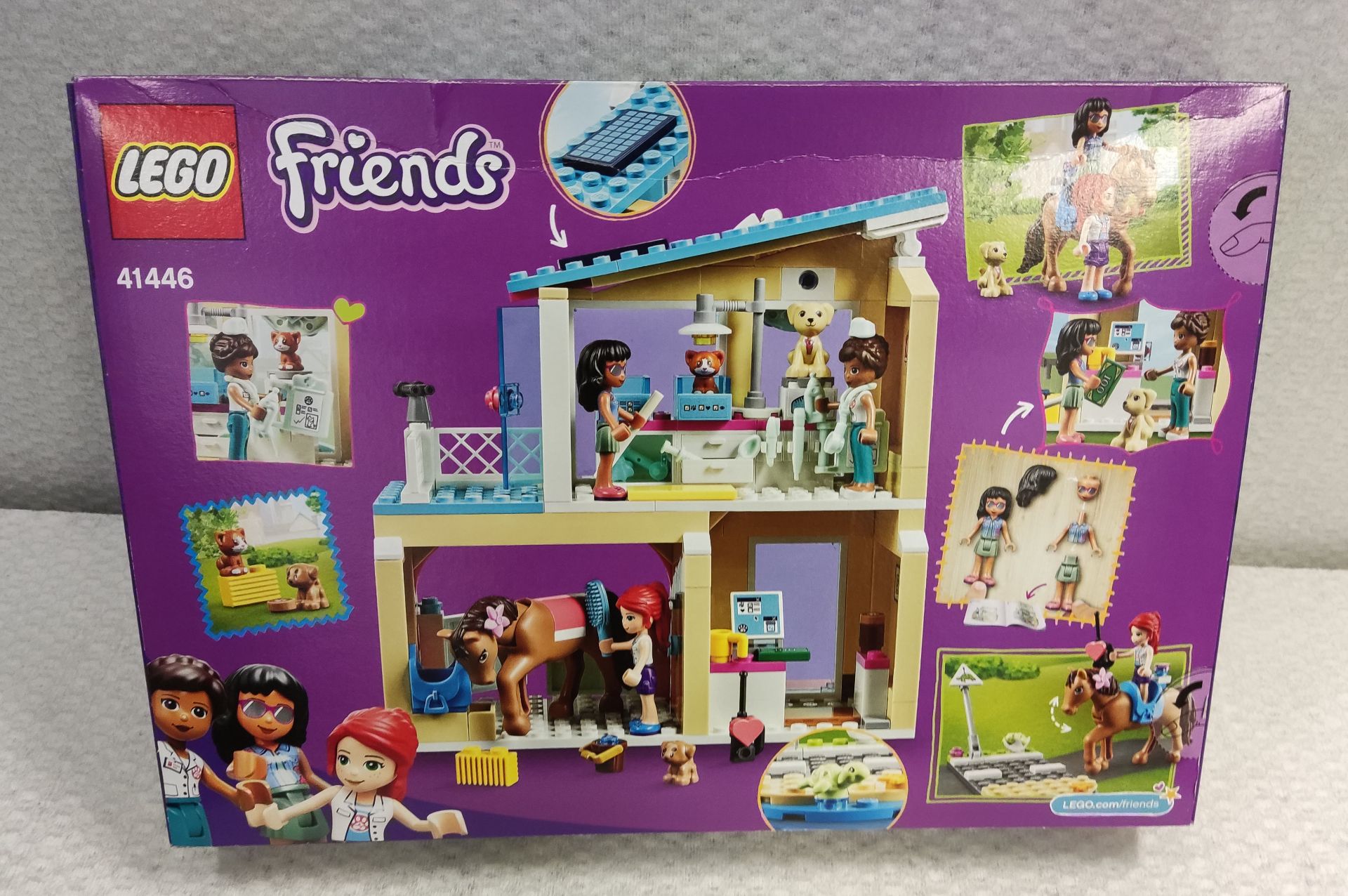 1 x Lego Friends Heartlake City Vet Clinic Animal Rescue Playset - Model 41446 - New/Boxed - Image 3 of 7