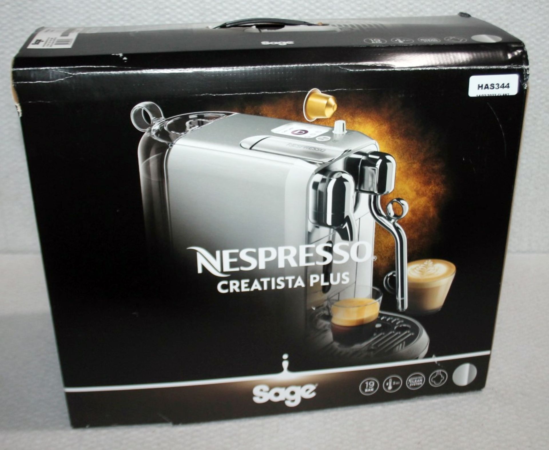 1 x NESPRESSO Creatista Plus Coffee Machine - Original Price £479.94 - Boxed Stock - Image 23 of 25