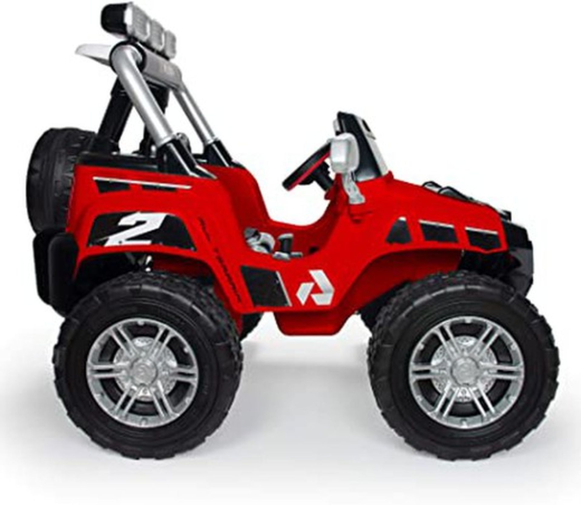 1 x Large Injusa Kids Electric Ride On 24V Monster Car Off-Road Style - 65324 - HTYS175 - CL987 - - Image 23 of 30