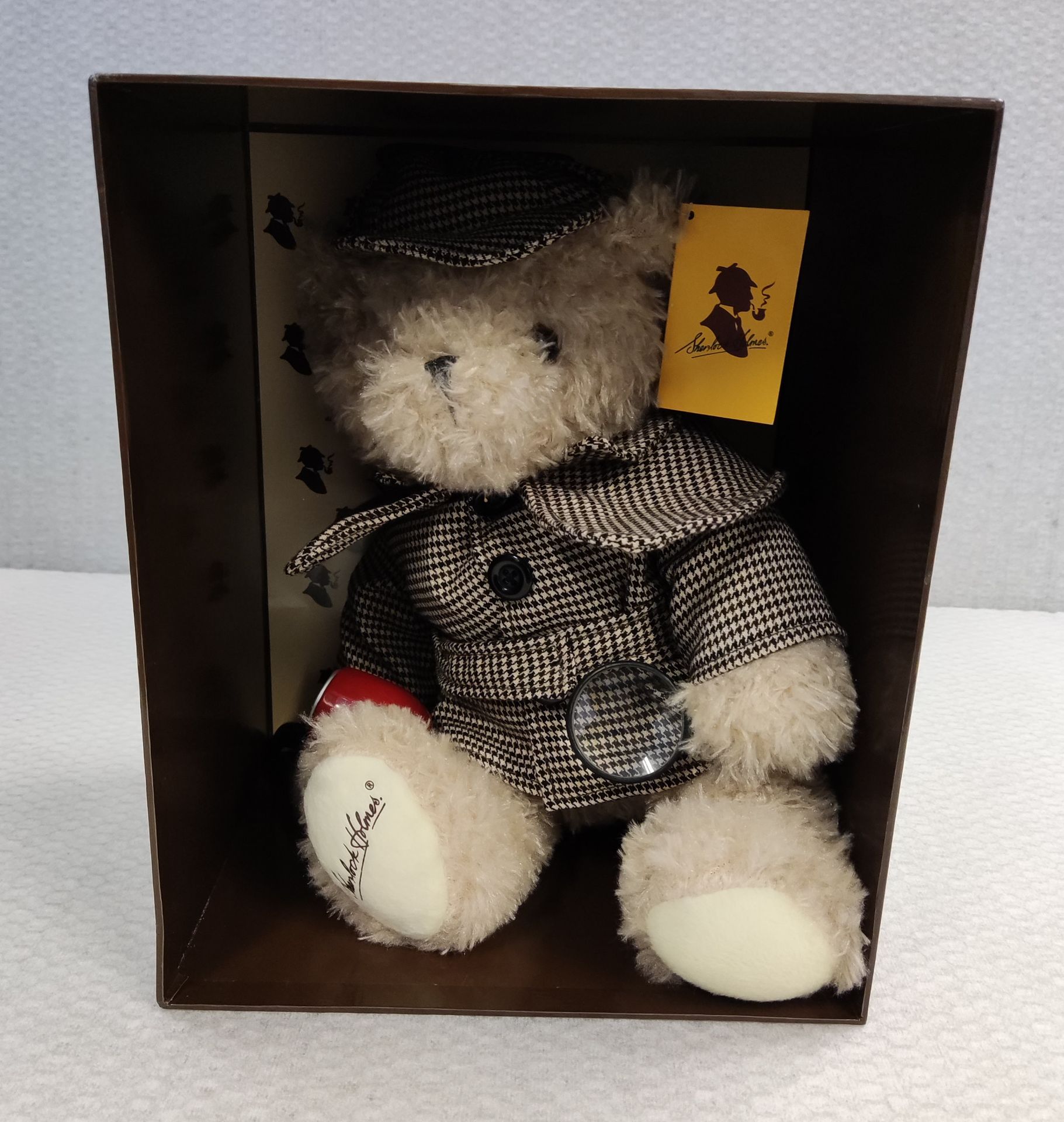 1 x Sherlock Holmes 36cm Teddy Bear - New/Boxed - Image 2 of 11