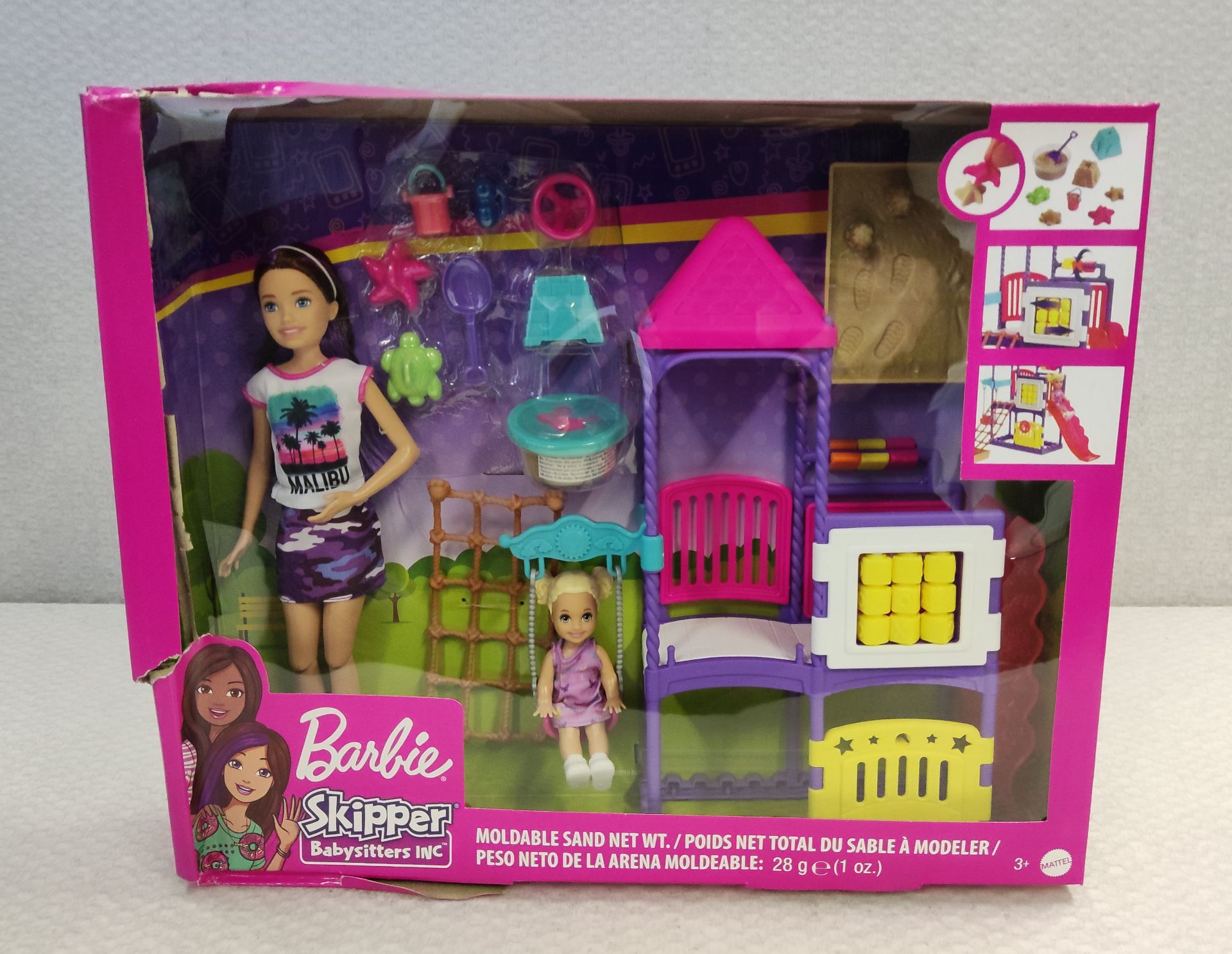 1 x Barbie Skipper Babysitters Inc. Climb 'n' Explore Playground Dolls and Playset - New/Boxed - Image 2 of 9