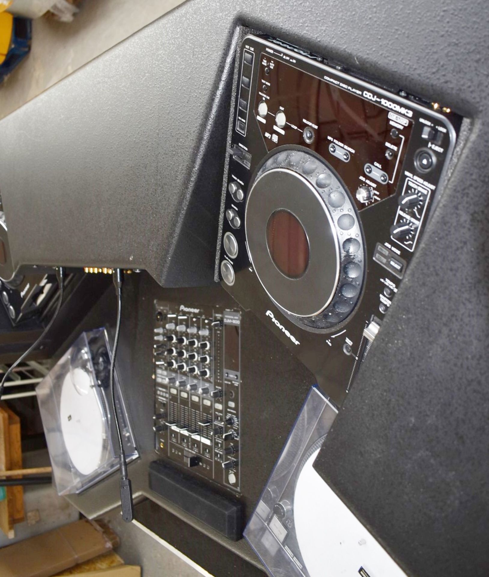 1 x Mobile DJ Booth in Shock Solutions Flight Case - Features Equipment By Pioneer, Technics & Bose! - Image 41 of 95