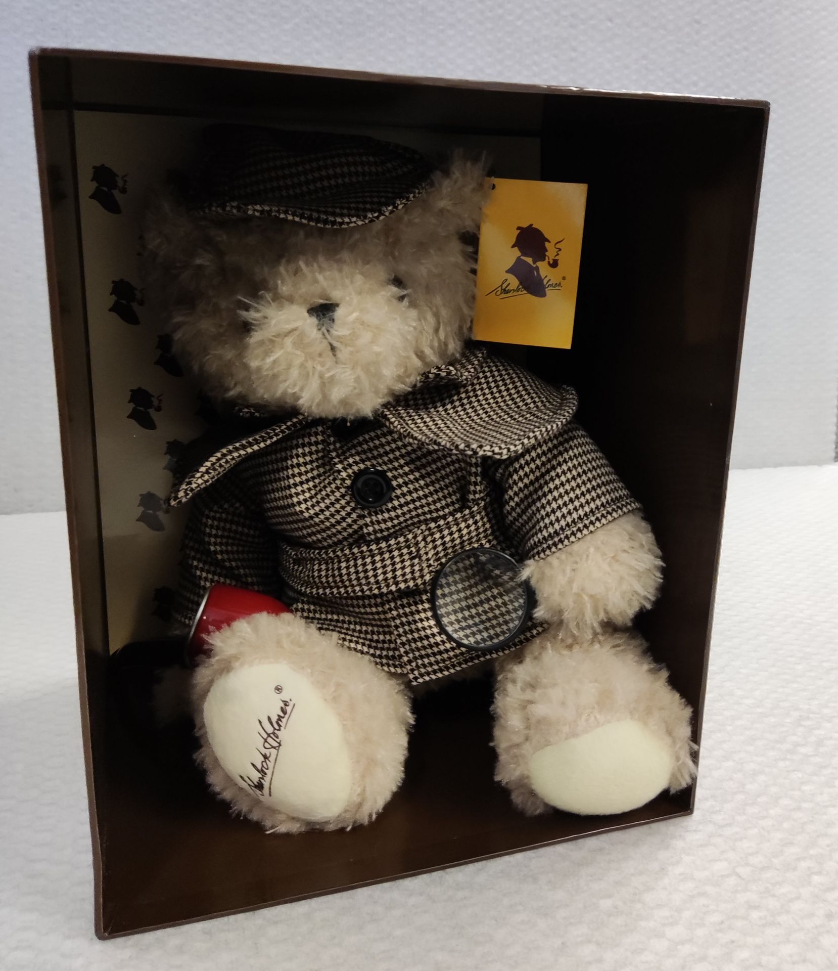 1 x Sherlock Holmes 36cm Teddy Bear - New/Boxed - Image 4 of 11