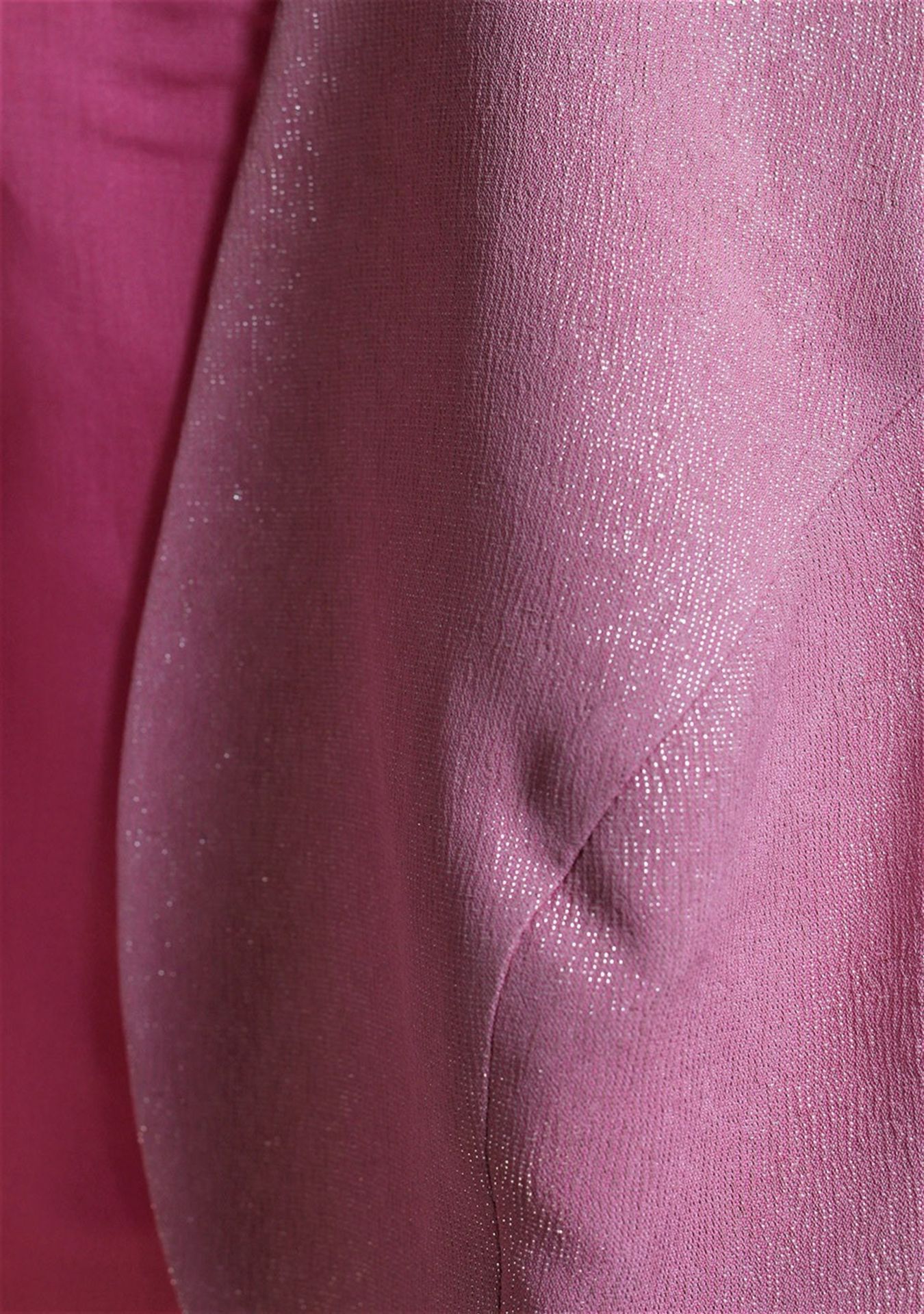 1 x Boutique Le Duc Pink Waistcoat - Size: L - Material: 49% Cotton, 40% Acetate, 11% Poly metal - Image 2 of 7