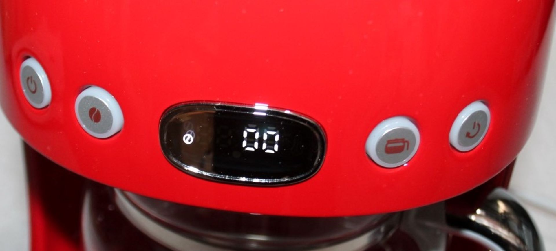 1 x SMEG 'Drip' Filter Coffee Machine In Red - Original Price £199.00 - Unused Boxed Stock - Image 13 of 14