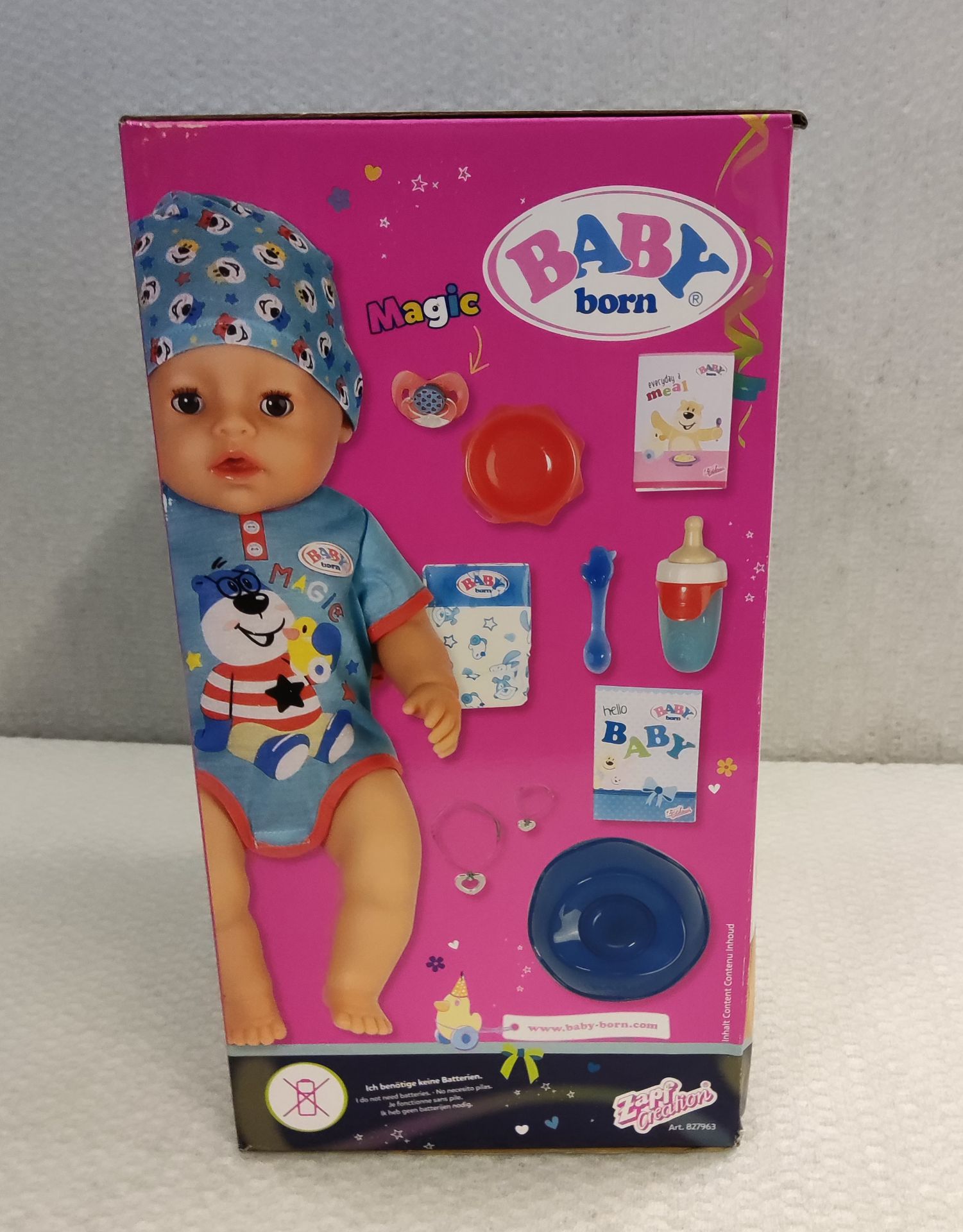 1 x Baby Born Magic Boy Doll - New/Boxed - Image 5 of 6