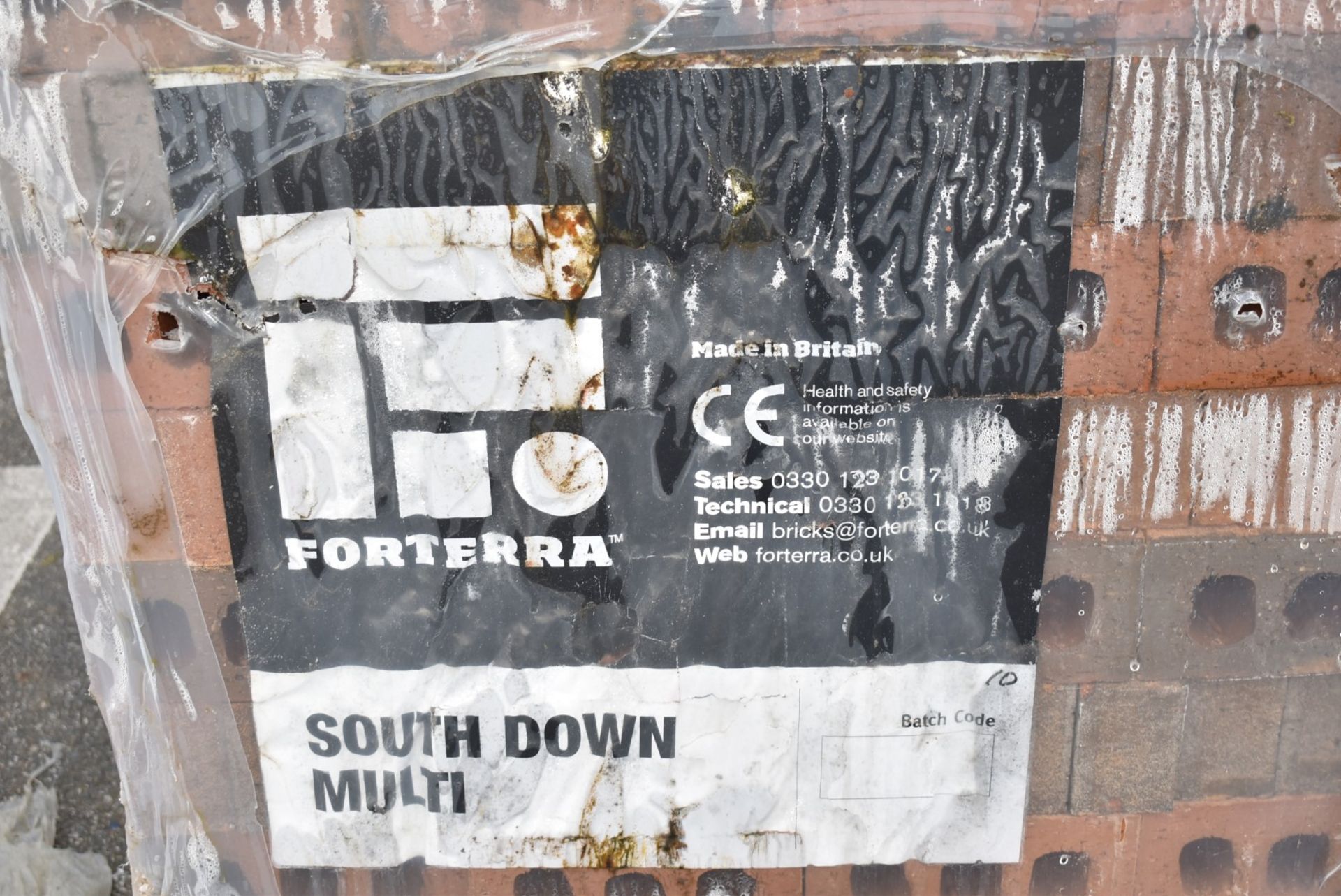 Pallet of Forterra Southdown Multi Perforated Bricks - Pallet of 468 Unused Bricks - Approx RRP £800 - Image 2 of 3