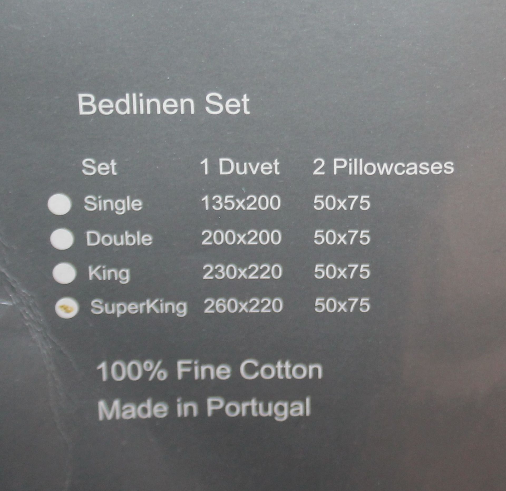 1 x AMALFI 'La Societe' 100% Fine Cotton Superking Superking Bedlinen Set - Original Price £339.00 - Image 5 of 5