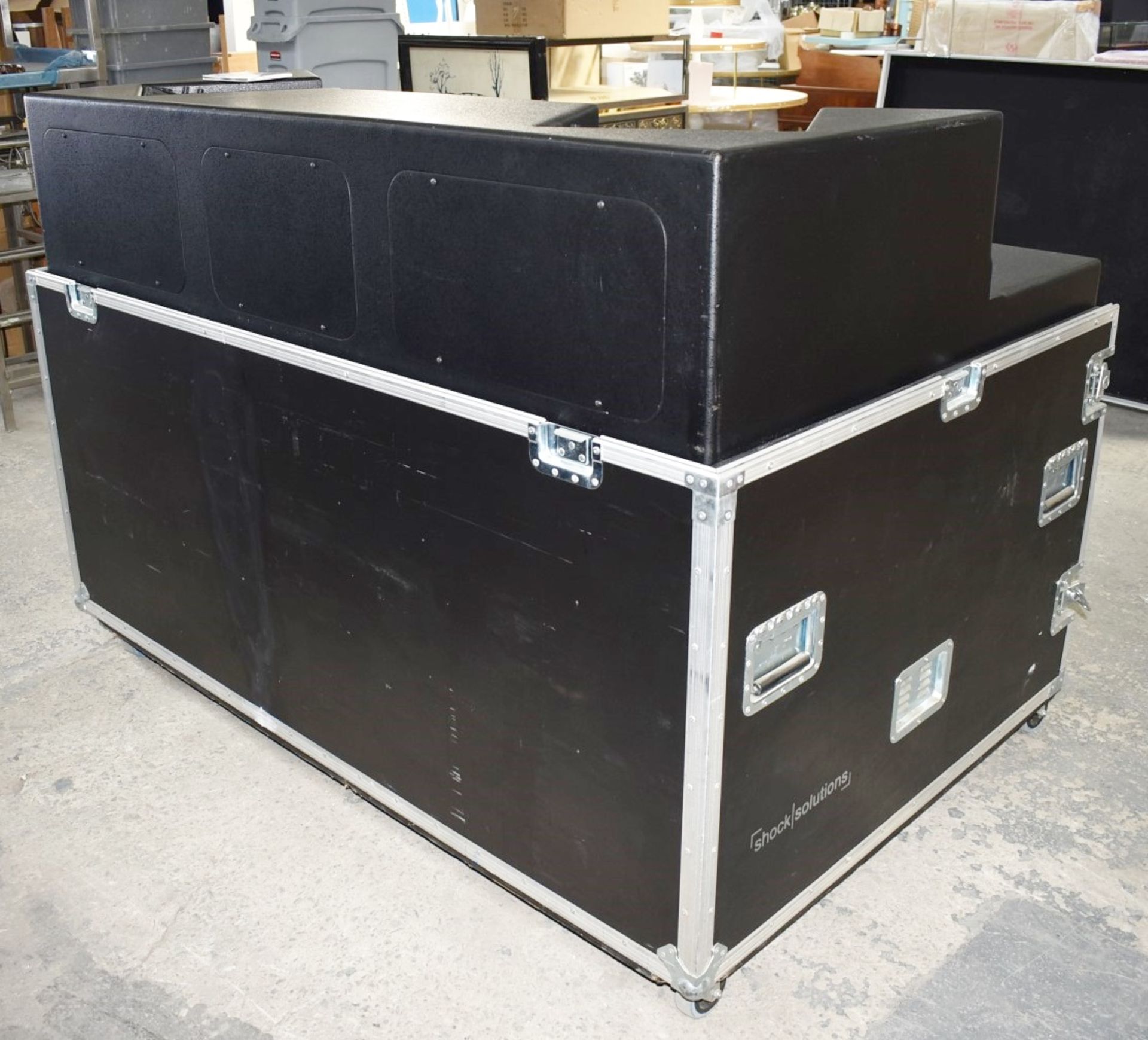 1 x Mobile DJ Booth in Shock Solutions Flight Case - Features Equipment By Pioneer, Technics & Bose! - Image 77 of 95