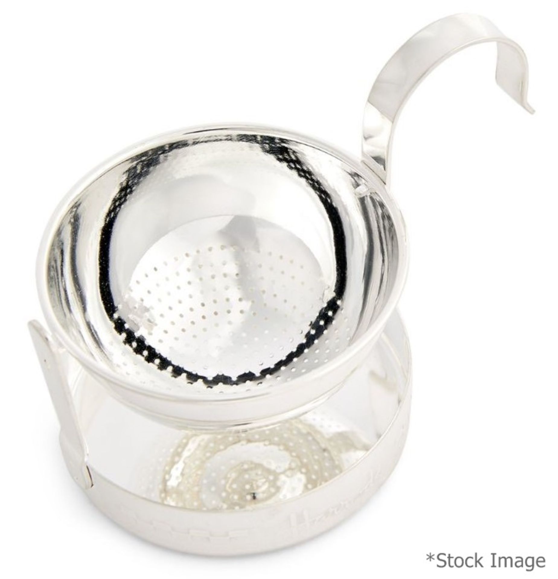 1 x HARRODS Silver-Plated Revolving Strainer - Unused Boxed Stock - Ref: HAS579/FEB22/WH2/C6 - CL987 - Image 2 of 6