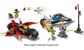 1 x Lego Ninjago Legacy Kai's Blade Cycle & Zane's Snowmobile - Model 70667 - New/Boxed