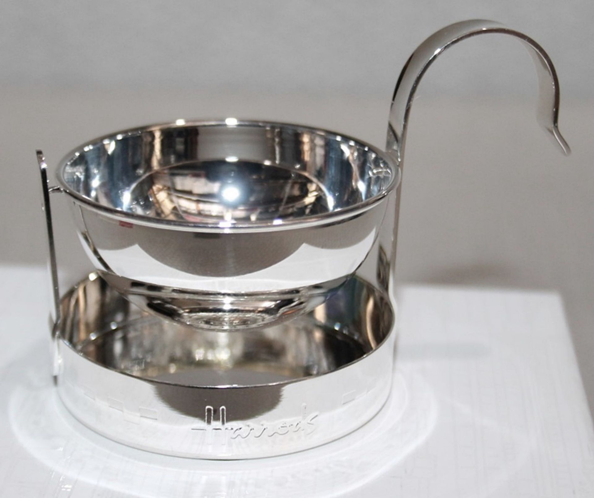 1 x HARRODS Silver-Plated Revolving Strainer - Unused Boxed Stock - Ref: HAS578/FEB22/WH2/C6 - CL987 - Image 3 of 5