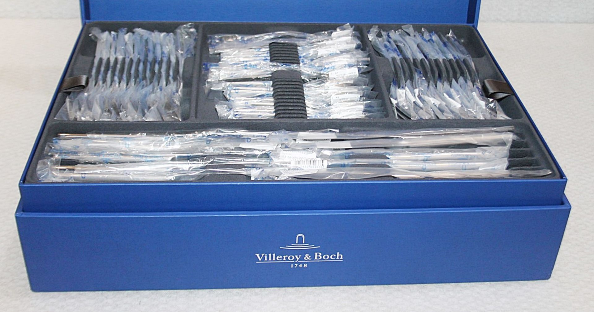 1 x VILLEROY & BOCH 'Piemont' 70-Piece Cutlery Lunch Set - Original £929.00 - Unused Boxed Stock - - Image 2 of 11