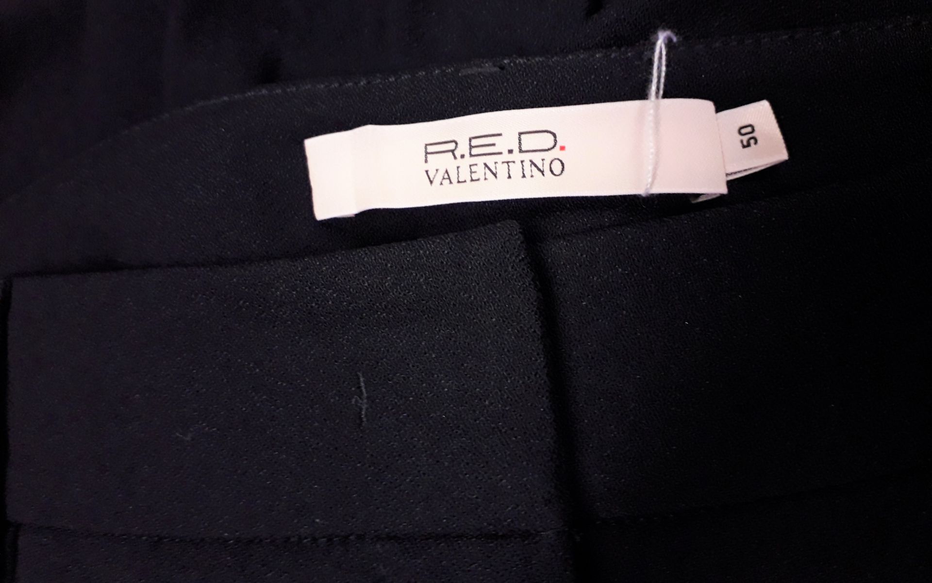 1 x Valentino R.E.D Navy Trousers - Size: 20 - Material: 58% Viscose, 40% Wool, 2% Elastane - From a - Image 3 of 4