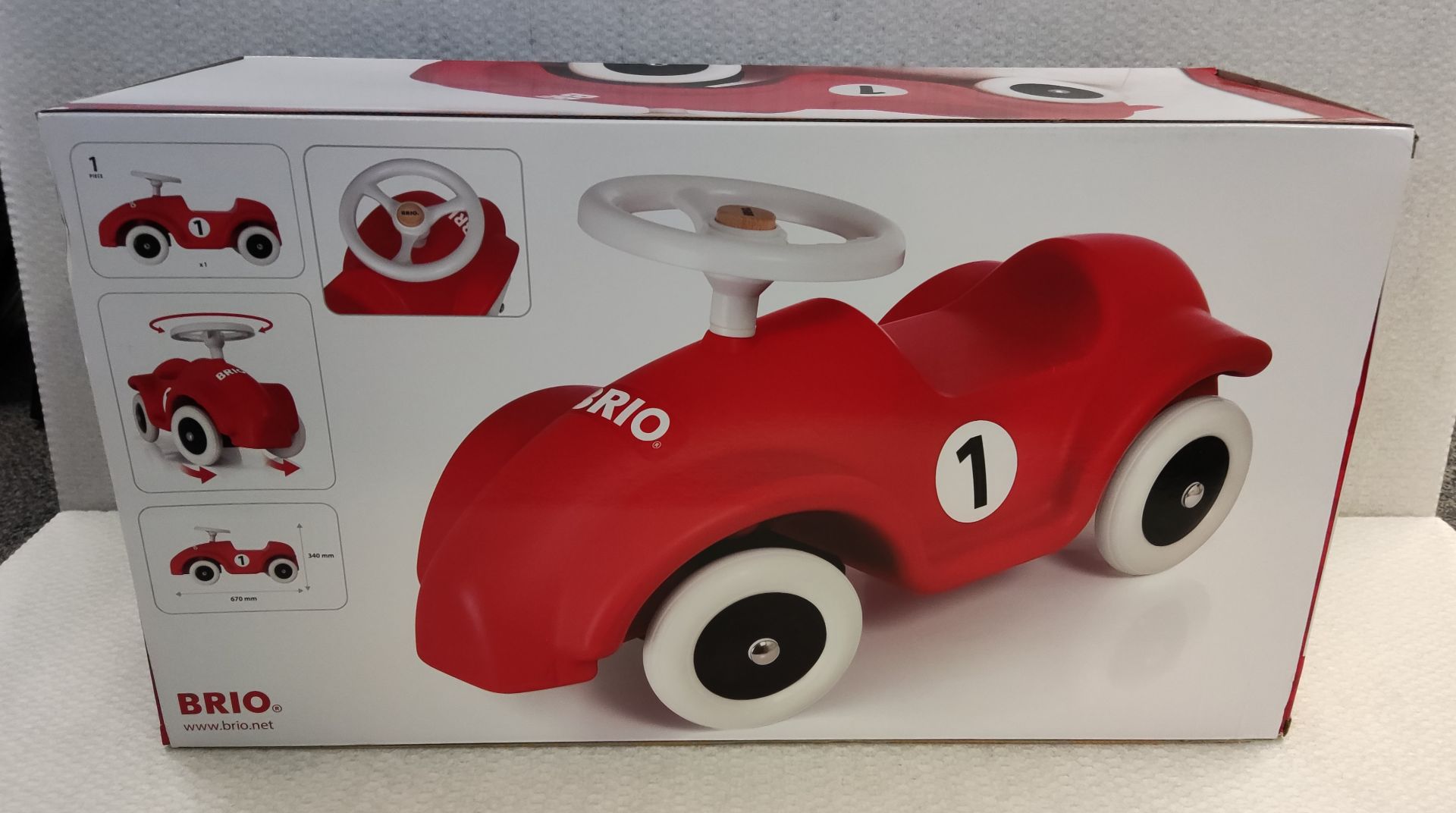 1 x Brio Ride On Race Car - Model 30285 - New/Boxed - Image 5 of 8