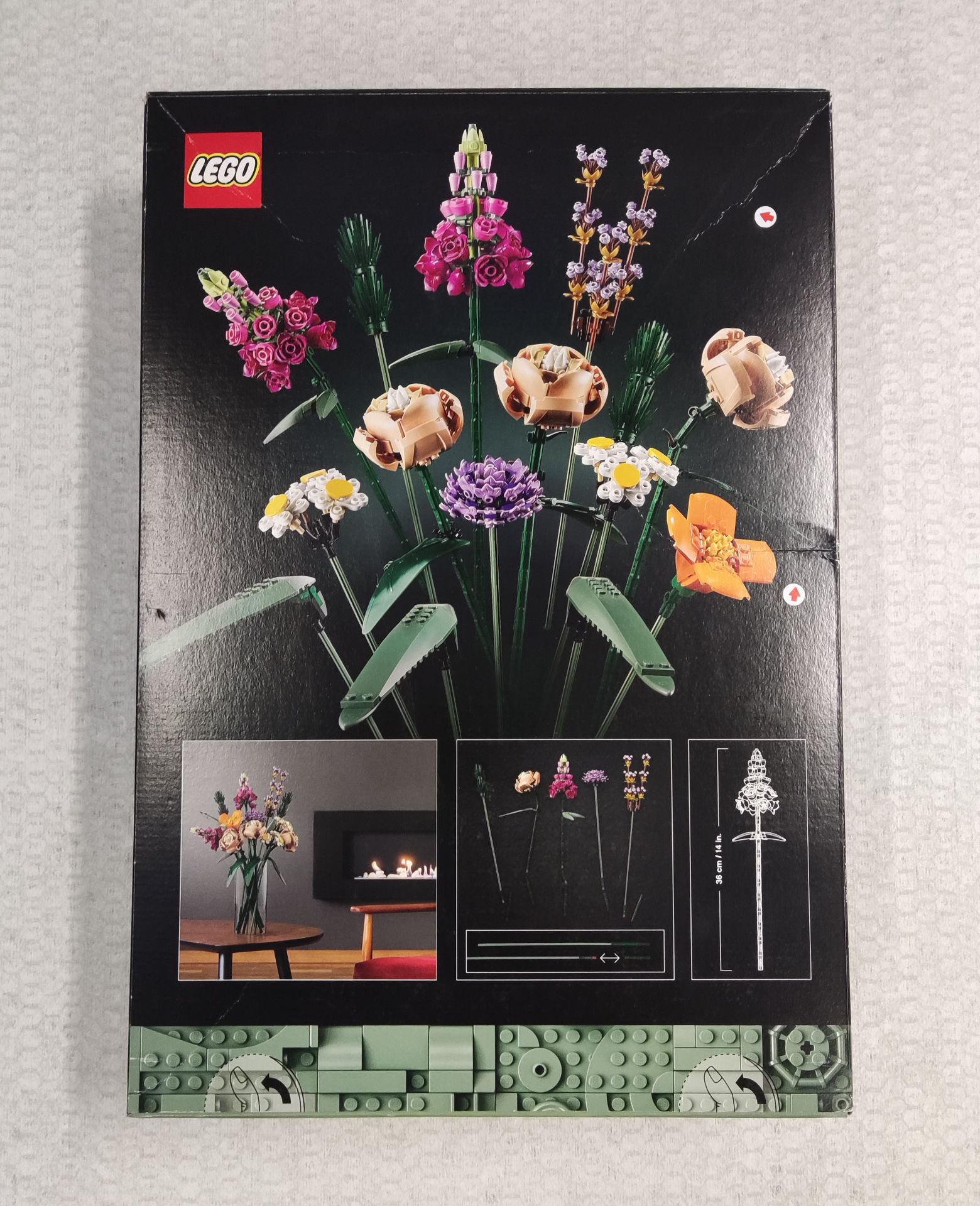 1 x Lego Botanical Collection Flower Bouquet - Model 10280 - New/Boxed - Image 3 of 8