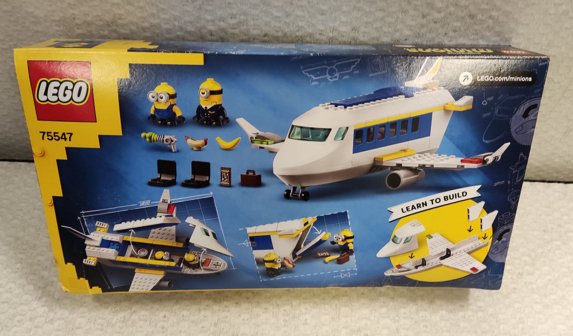 1 x Lego Minions The Rise Of Gru Minion Pilot In Training - Model 75547 - New/Boxed - Image 3 of 7